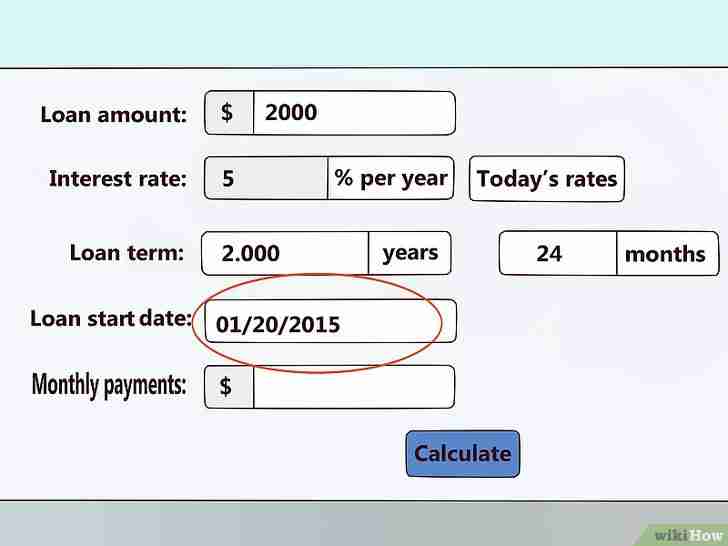 Image intitulée Calculate Loan Payments Step 5