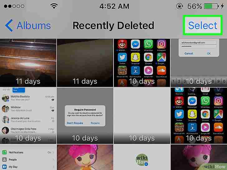 以Delete All Photos from an iPhone Step 10为标题的图片