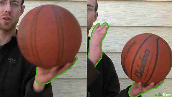 以Spin a Basketball on Your Finger Step 2为标题的图片
