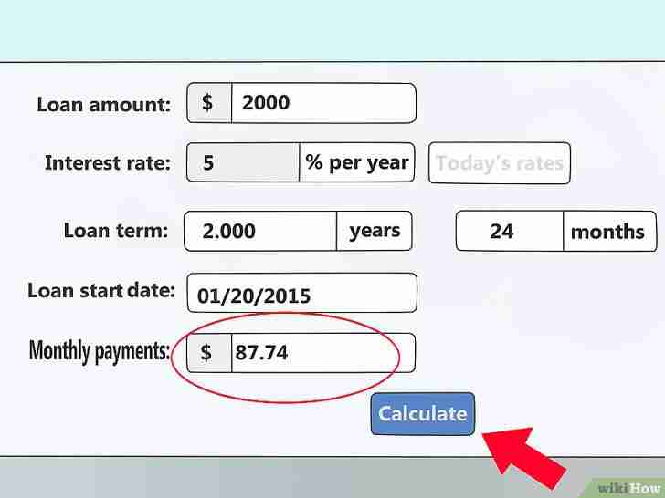 Image intitulée Calculate Loan Payments Step 6