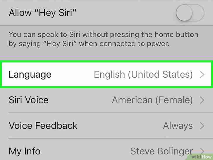 以Get Siri to Call You by Name Step 4为标题的图片