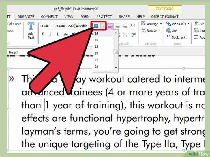 Imagen titulada Modify Font Properties of the Text in a PDF Step 15