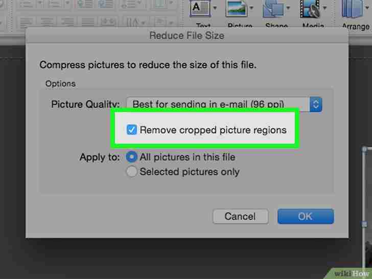 以Reduce Powerpoint File Size Step 10为标题的图片