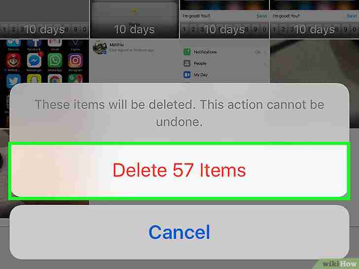以Delete All Photos from an iPhone Step 12为标题的图片