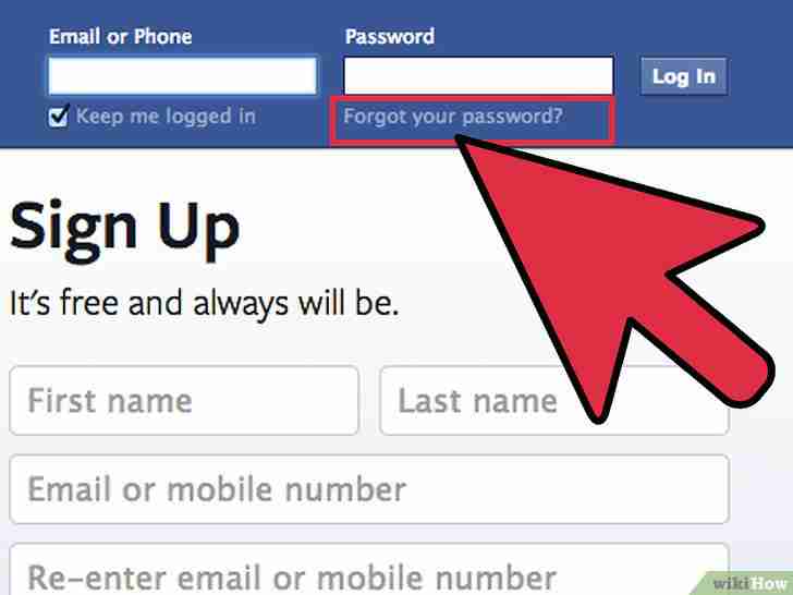 Image intitulée Get Someone's Facebook Password Step 3