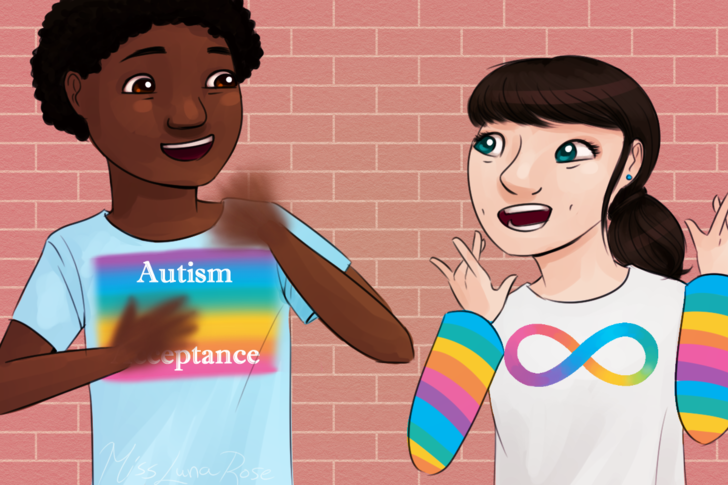 Image intitulée Autistic Man and Woman Happy Stimming.png